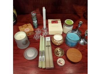 Lovely Lot Of NEW & Colorful Candles & Beautiful Scents!