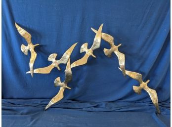 Signed Bjorn Seagull Wall Hanging / Wall Sculpture / Art