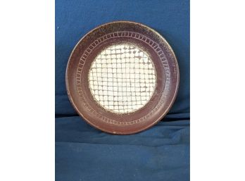 Vintage Signed 'Arthur La Zwibre' Or 'Zwibie' Art Pottery Plate