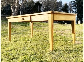 A Bespoke Reclaimed Pine Farm Table