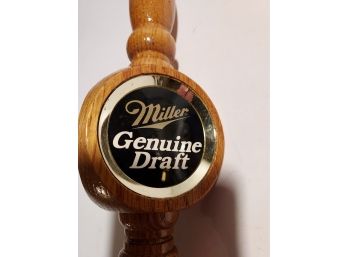 Miller Genuine Draft Beer Tap Handle