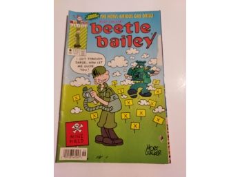 Beetle Bailey Mine Field $1.50 Comic Book