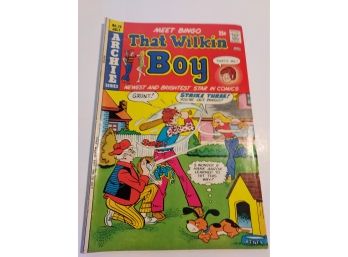 Archie That Wilken Boy 25 Cent Comic Book July #28