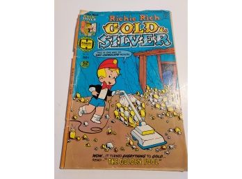 Richie Rich Gold And Silver 50 Cent Comic Book