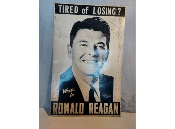 Cardboard Poster Ronald Reagan For Governor