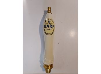 Harp Lager  Ceramic Beer Tap Handle