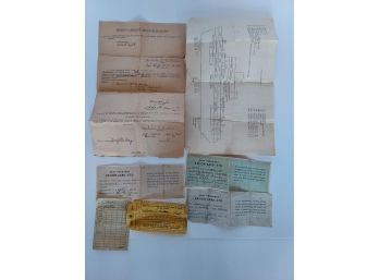WWII Military Transport Documents