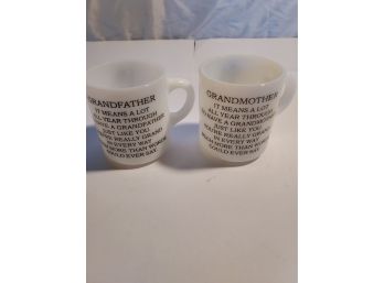Grandma And Grandpa Coffee Mugs
