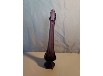 Vintage Viking Purple Amethyst Vase