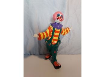 Large Hardened Paper Clown