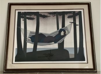 Huge Pencil Signed & Numbered Lithograph ~ Summer Idyll 101/300