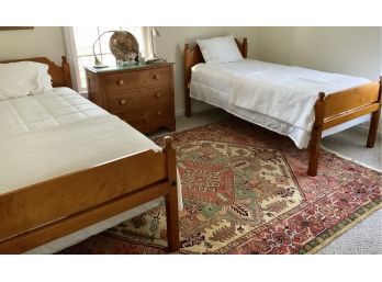 Antique Twin  Maple Beds  ~ Original Receipt $1350 ~
