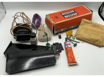 Vintage Lionel ~ 6466W Whistle Tender, Smoke Pellets, Coal & Accessories