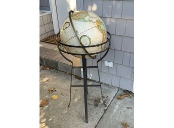 Replogle World Classic Globe ~ 16 Inch On Stand ~ LeRoy M Tolman