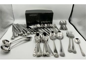 Beautiful Stainless Steel Flatware Service For 12 From Horchow
