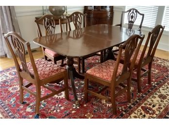 Dining Room Table And 10 Chairs