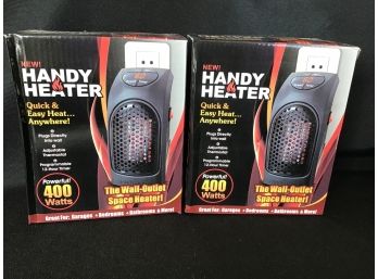 Handy Heater Plug In, Set Of 2
