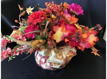 Floral Arrangement Centerpiece For Fall