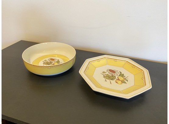 George Briard Somerset Bowl And  Serving Platter