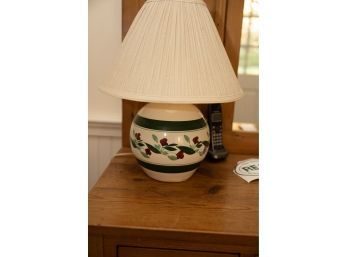 Country Pottery Table Lamp