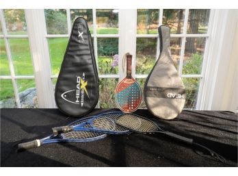 Paddle And Tennis Rackets
