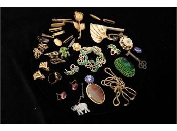 A Collection Of Vintage Pins