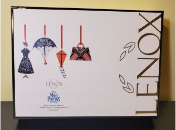 Brand New Lenox Disney Mary Poppins Returns Ornament Set Retails At $200