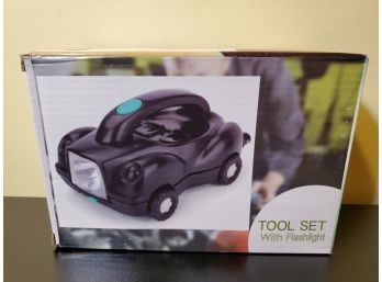 Portable Flashlight Car Tool Box Set