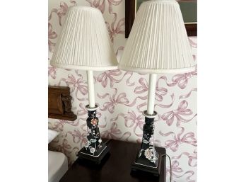 Pair Of Candle Lamps