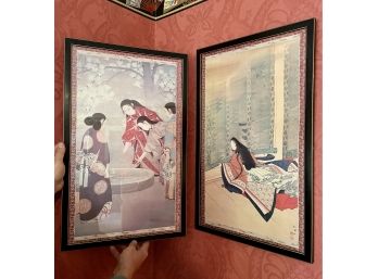 Pair Of Asian Prints