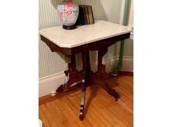 Marble Top Hall Table