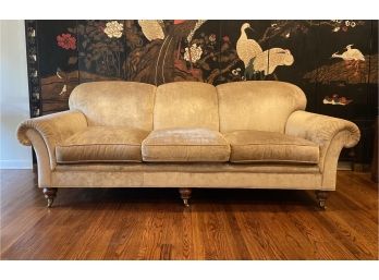 Vintage Lewis Mittman Rolled Arm Sofa