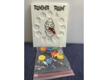 Romper Room Shape Puzzle Clock Toy