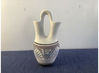 Mesa Verde Pottery Peace Work Bud Vase