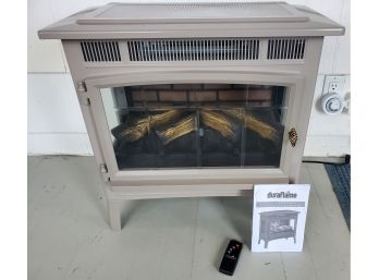 Duraflame 3D Infrared Electric Fireplace Stove With Remote Control - Portable Indoor Space Heater