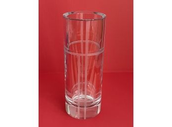 Lenox For Kate Spade Modern Etched Crystal Vase