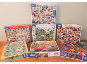 Group Of Seven 1000 Piece Puzzles From White Mountain