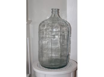 Vintage Crisa 5 Gallon Glass Water Bottle Jug Made In Mexico Hand Blown Carboy