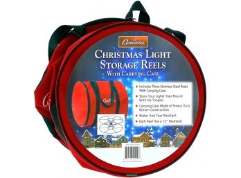Cameron's Christmas Light Storage Wheels With Carrying Case