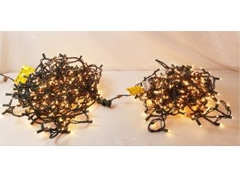 Two Extra Long Decorative Christmas Lights