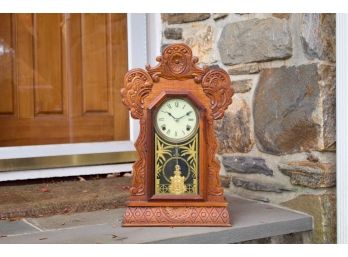 Vintage Gingerbread Clock
