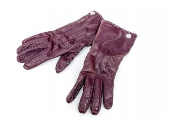 Vintage Leather Coach Gloves