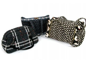 Three Vera Bradley Fabric Bags