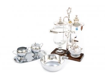 Belgium Luxury Royal Family Balance Syphon Siphon Coffee Maker And Accessories