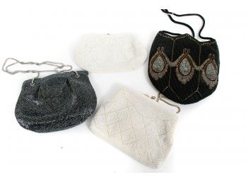 Small Collection Of Beaded Purses