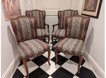 Set Of Four French Bergere Chairs