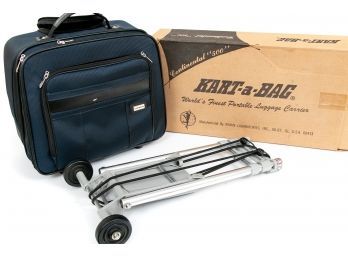 Hartmann Intensity Travel Briefcase And Luggage Carrier