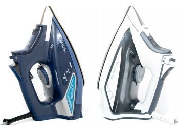 Pair Of Professional Rowenta Electric Steam Irons