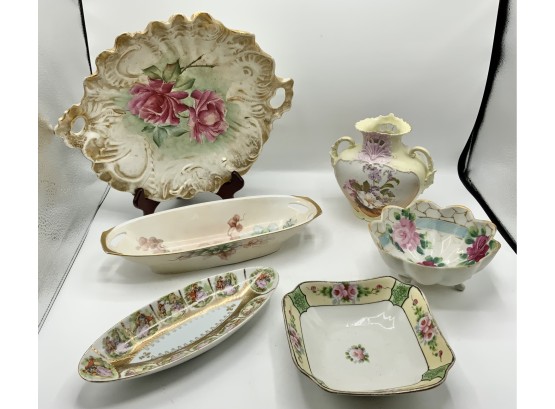 6 Lovely Pcs Of Porcelain ~ Royal Vienna, Bavaria & More ~