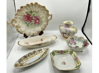 6 Lovely Pcs Of Porcelain ~ Royal Vienna, Bavaria & More ~